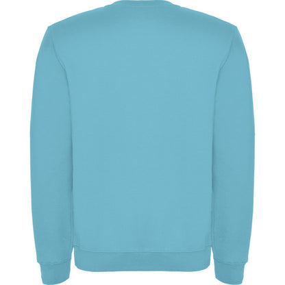 Turquoise - Back - Roly Childrens-Kids Clasica Crew Neck Sweatshirt