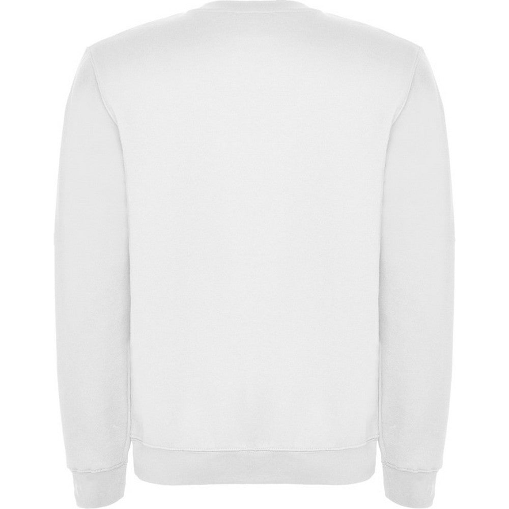 White - Back - Roly Childrens-Kids Clasica Crew Neck Sweatshirt