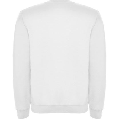 White - Back - Roly Childrens-Kids Clasica Crew Neck Sweatshirt