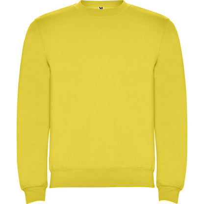 Yellow - Front - Roly Childrens-Kids Clasica Crew Neck Sweatshirt