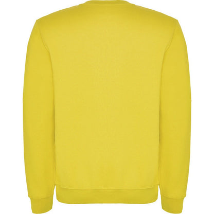 Yellow - Back - Roly Childrens-Kids Clasica Crew Neck Sweatshirt