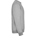 Grey Marl - Side - Roly Childrens-Kids Clasica Crew Neck Sweatshirt
