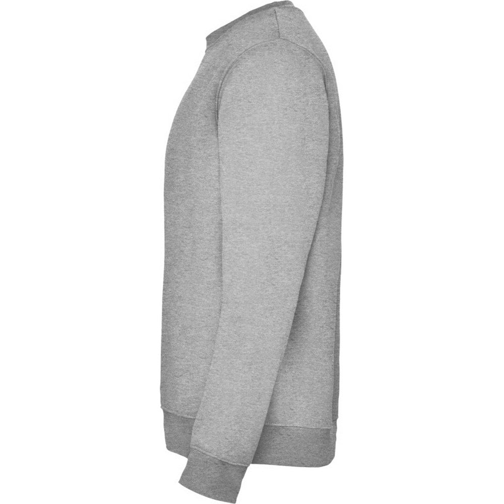 Grey Marl - Lifestyle - Roly Childrens-Kids Clasica Crew Neck Sweatshirt