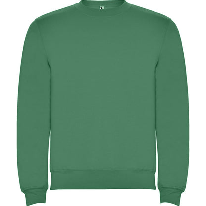 Kelly Green - Front - Roly Childrens-Kids Clasica Crew Neck Sweatshirt
