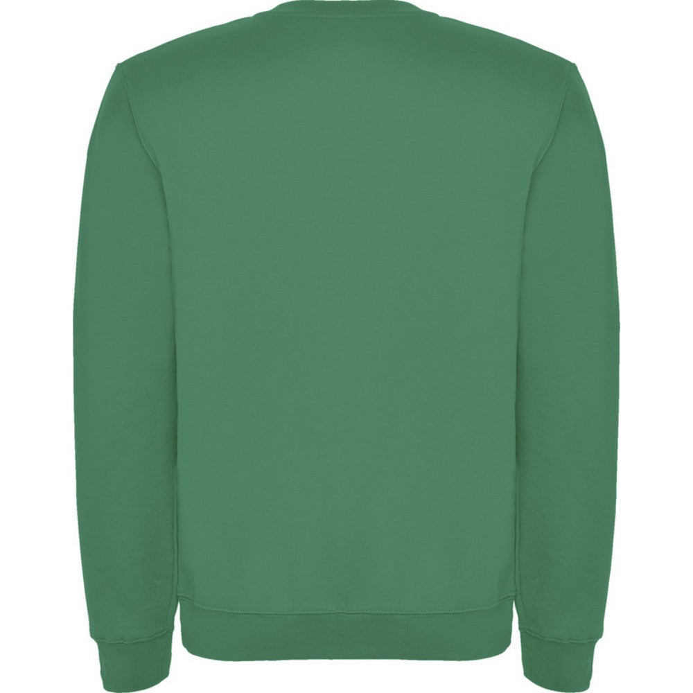 Kelly Green - Back - Roly Childrens-Kids Clasica Crew Neck Sweatshirt