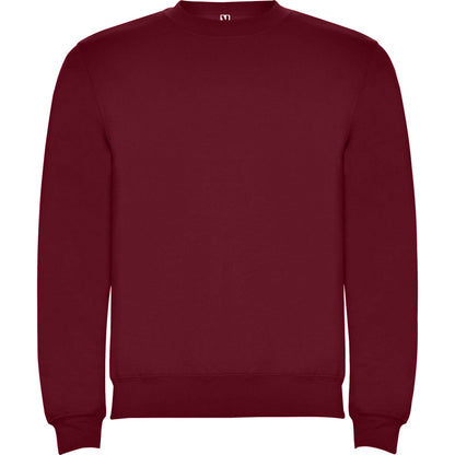 Garnet - Front - Roly Childrens-Kids Clasica Crew Neck Sweatshirt