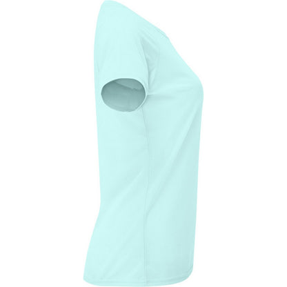 Mint - Side - Roly Womens-Ladies Bahrain Short-Sleeved Sports T-Shirt