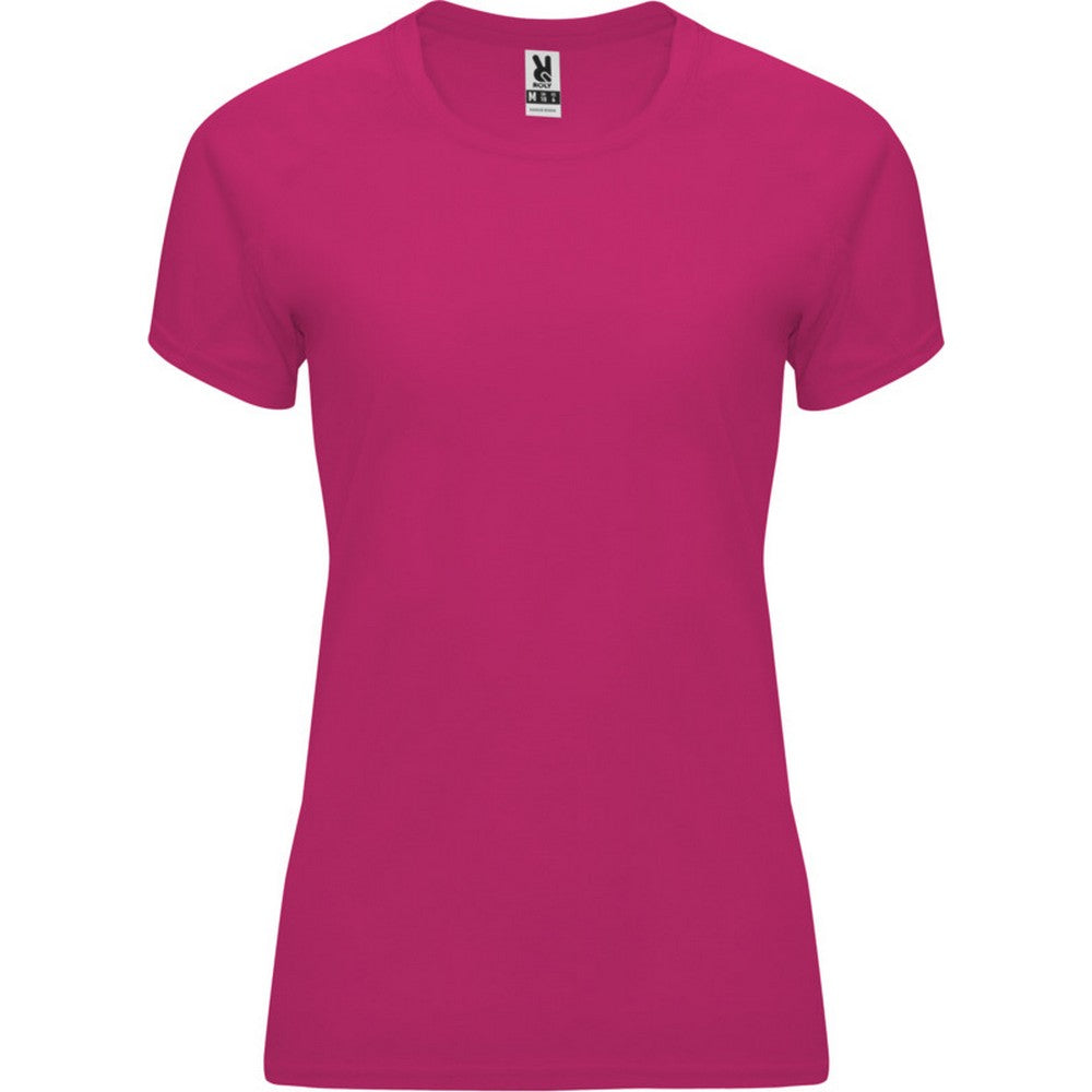 Rossette - Front - Roly Womens-Ladies Bahrain Short-Sleeved Sports T-Shirt