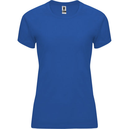 Royal Blue - Front - Roly Womens-Ladies Bahrain Short-Sleeved Sports T-Shirt