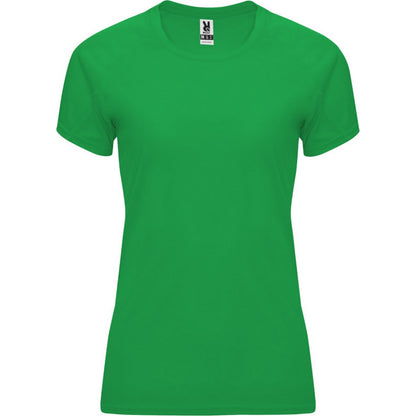 Fern Green - Front - Roly Womens-Ladies Bahrain Short-Sleeved Sports T-Shirt