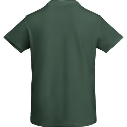 Bottle Green - Back - Roly Mens Prince Short-Sleeved Polo Shirt