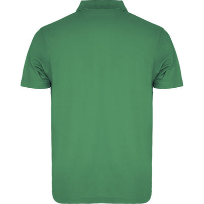 Kelly Green - Back - Roly Unisex Adult Austral Short-Sleeved Polo Shirt