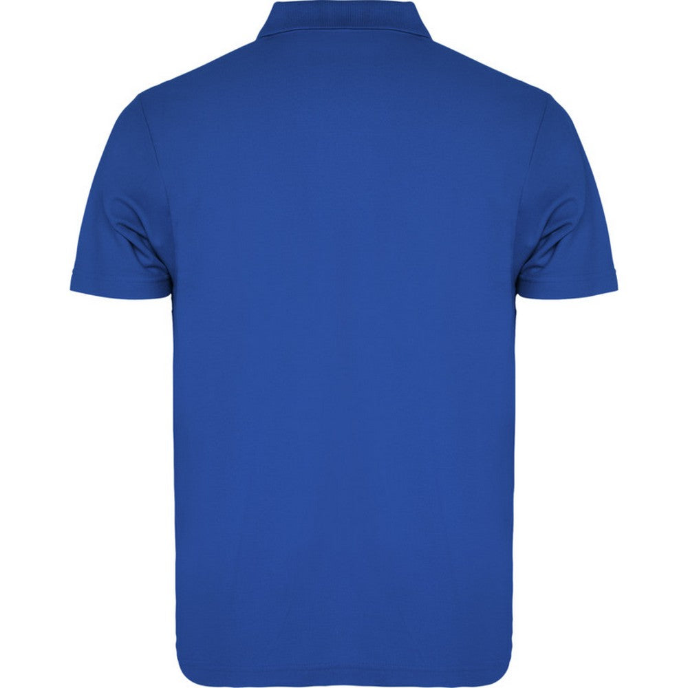 Royal Blue - Back - Roly Unisex Adult Austral Short-Sleeved Polo Shirt