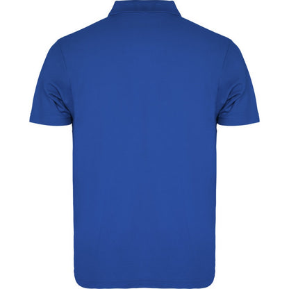 Royal Blue - Back - Roly Unisex Adult Austral Short-Sleeved Polo Shirt
