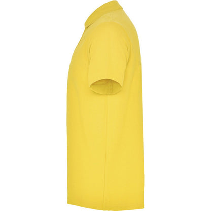 Yellow - Lifestyle - Roly Unisex Adult Austral Short-Sleeved Polo Shirt