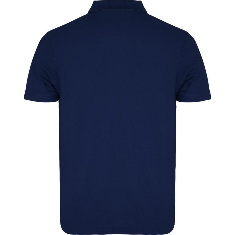 Navy Blue - Back - Roly Unisex Adult Austral Short-Sleeved Polo Shirt