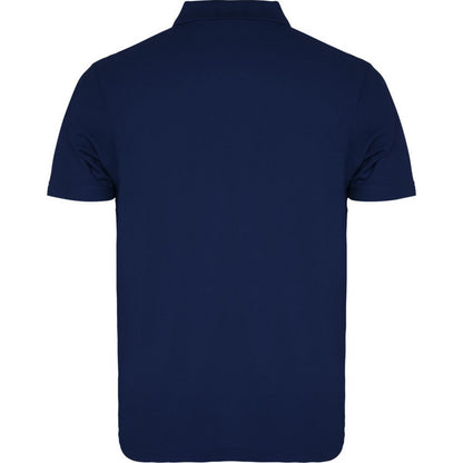 Navy Blue - Back - Roly Unisex Adult Austral Short-Sleeved Polo Shirt