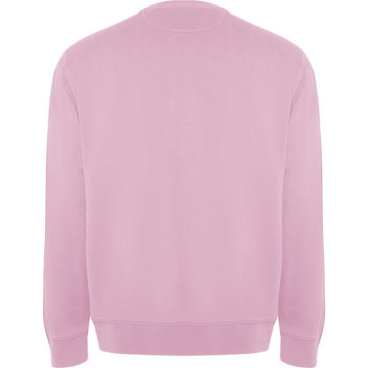 Light Pink - Back - Roly Unisex Adult Batian Crew Neck Sweatshirt