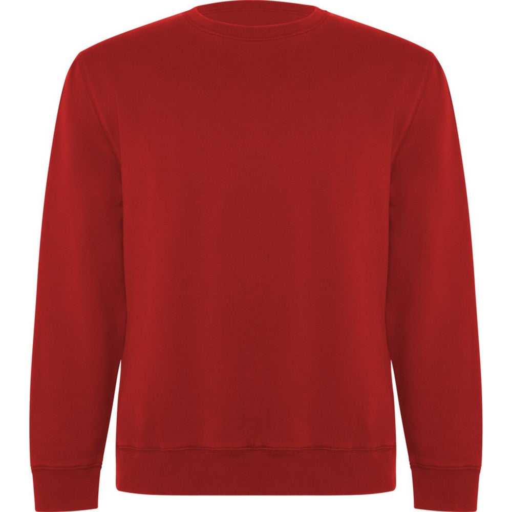 Red - Front - Roly Unisex Adult Batian Crew Neck Sweatshirt
