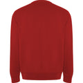 Red - Back - Roly Unisex Adult Batian Crew Neck Sweatshirt