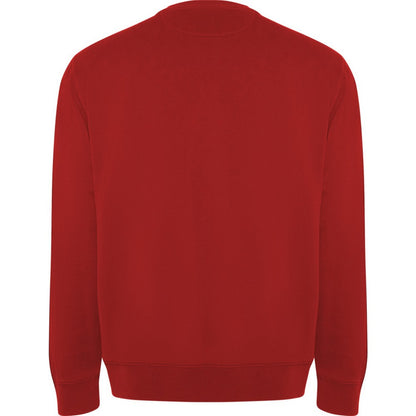 Red - Back - Roly Unisex Adult Batian Crew Neck Sweatshirt
