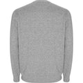 Grey Marl - Back - Roly Unisex Adult Batian Crew Neck Sweatshirt