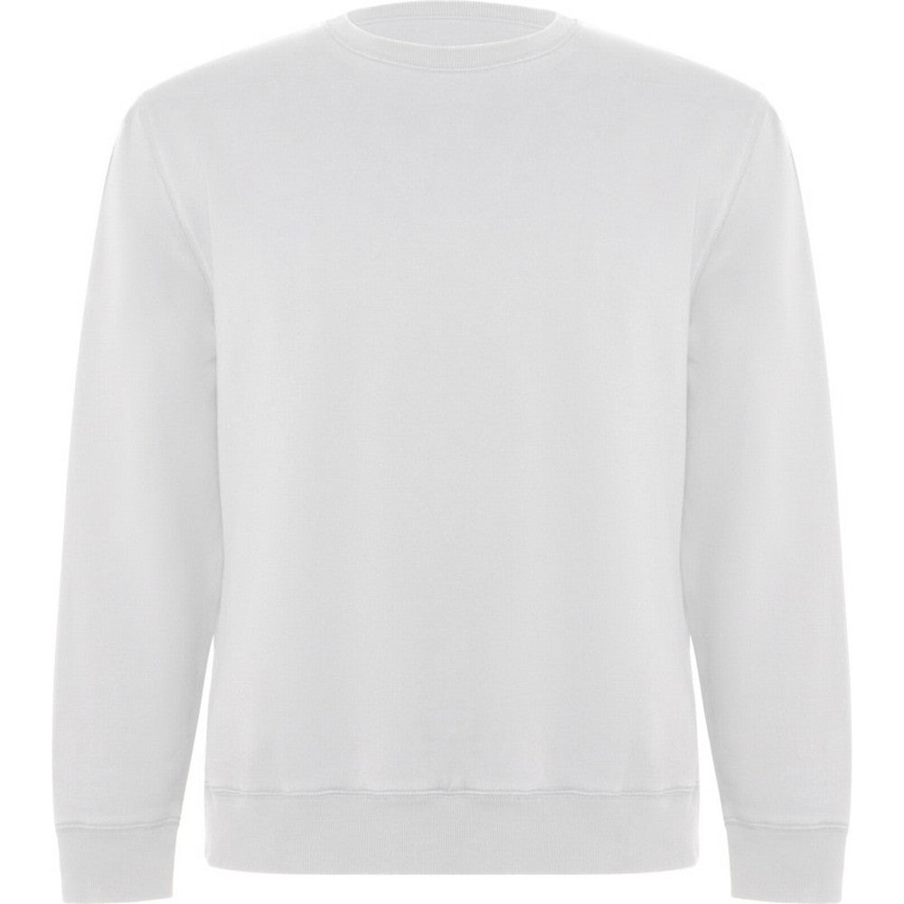 White - Front - Roly Unisex Adult Batian Crew Neck Sweatshirt