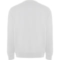 White - Back - Roly Unisex Adult Batian Crew Neck Sweatshirt
