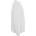 White - Side - Roly Unisex Adult Batian Crew Neck Sweatshirt