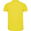 Yellow - Back - Roly Mens Star Short-Sleeved Polo Shirt