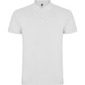 White - Front - Roly Mens Star Short-Sleeved Polo Shirt