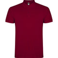 Garnet - Front - Roly Mens Star Short-Sleeved Polo Shirt