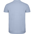 Zen Blue - Back - Roly Mens Star Short-Sleeved Polo Shirt