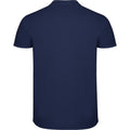 Navy Blue - Back - Roly Mens Star Short-Sleeved Polo Shirt