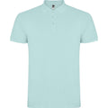 Mint - Front - Roly Mens Star Short-Sleeved Polo Shirt
