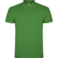 Tropical Green - Front - Roly Mens Star Short-Sleeved Polo Shirt