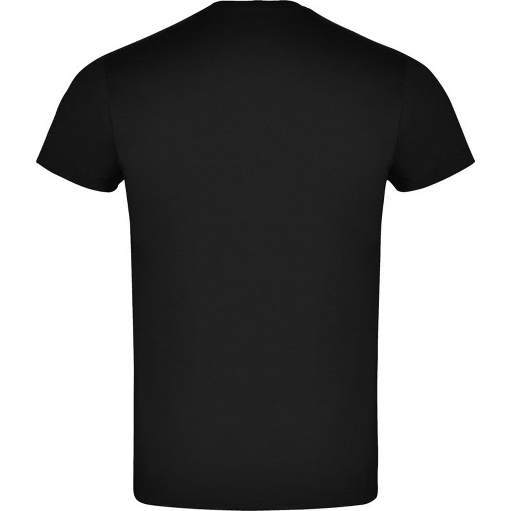 Solid Black - Back - Roly Unisex Adult Atomic T-Shirt