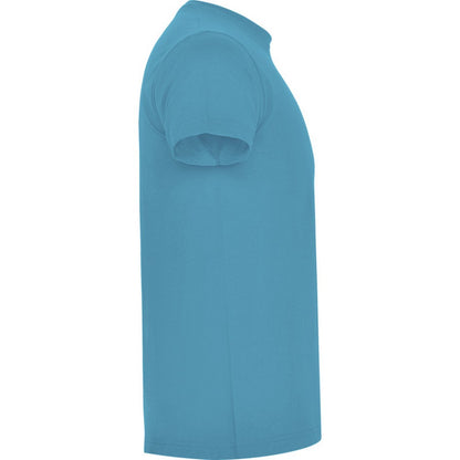 Turquoise - Side - Roly Unisex Adult Atomic T-Shirt