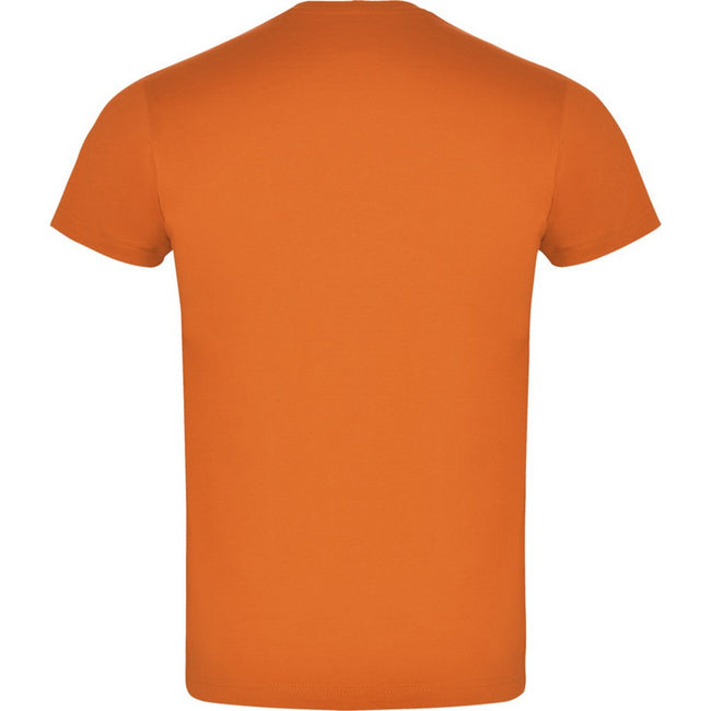 Orange - Back - Roly Unisex Adult Atomic T-Shirt