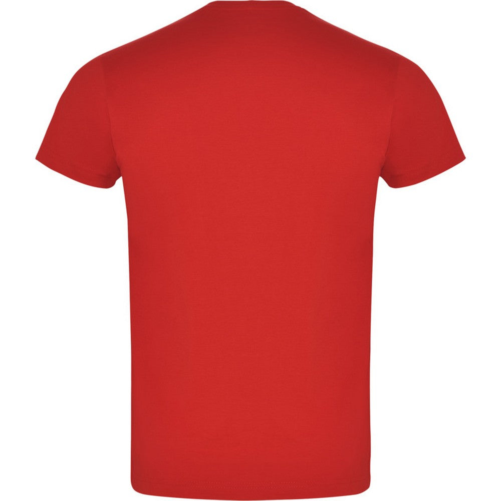 Red - Back - Roly Unisex Adult Atomic T-Shirt