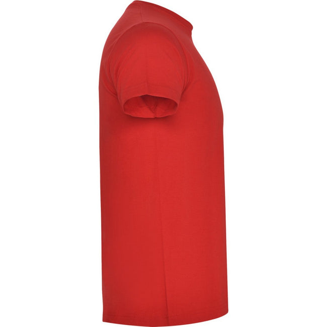 Red - Side - Roly Unisex Adult Atomic T-Shirt