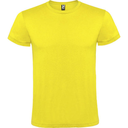 Yellow - Front - Roly Unisex Adult Atomic T-Shirt