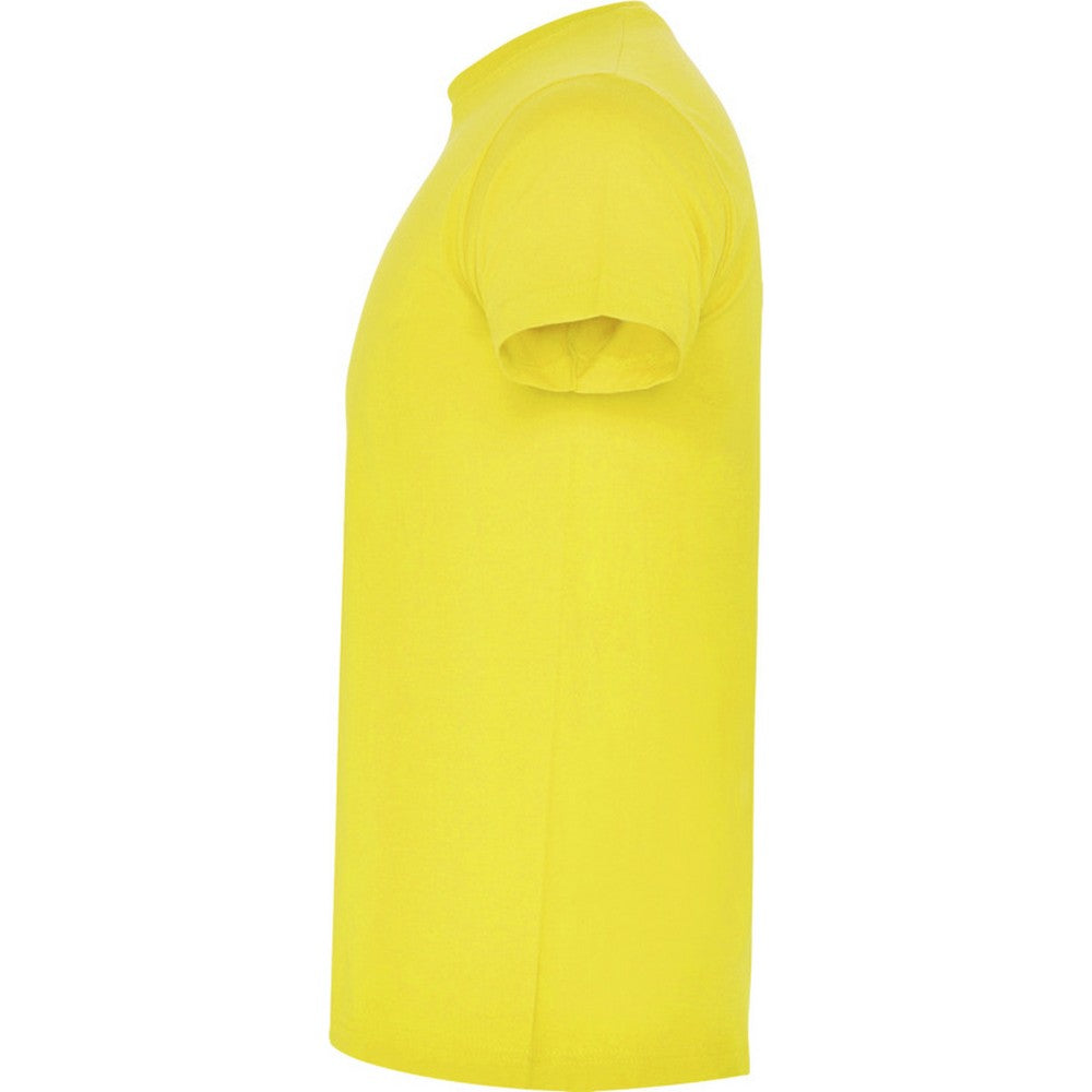Yellow - Lifestyle - Roly Unisex Adult Atomic T-Shirt