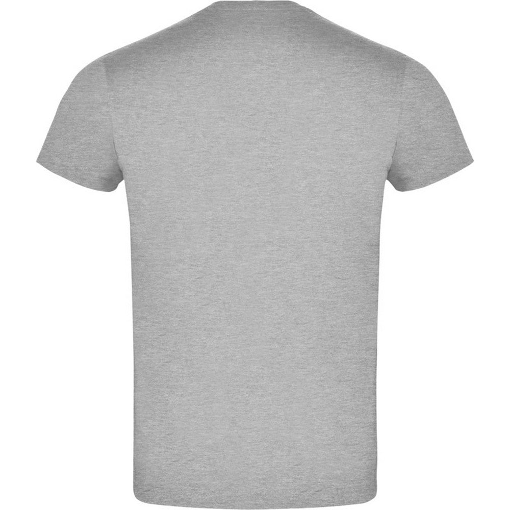Grey Marl - Back - Roly Unisex Adult Atomic T-Shirt