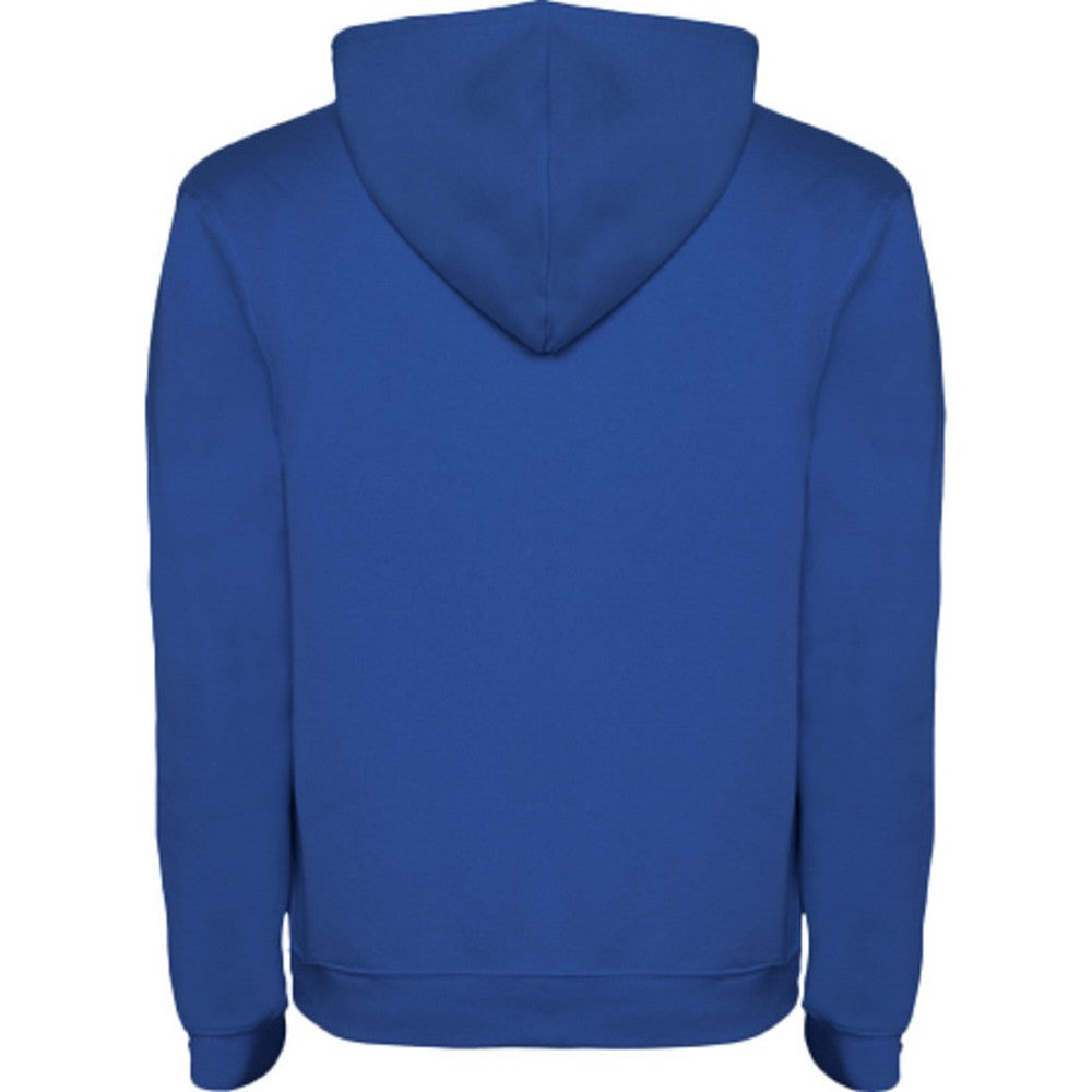 Royal Blue-White - Back - Roly Mens Urban Hoodie