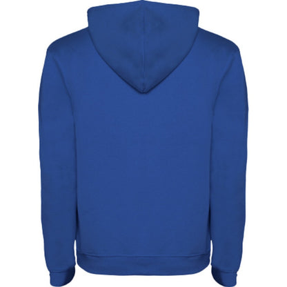 Royal Blue-White - Back - Roly Mens Urban Hoodie