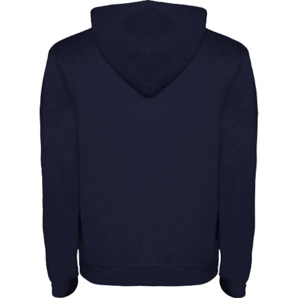 Navy Blue-Grey Marl - Back - Roly Mens Urban Hoodie