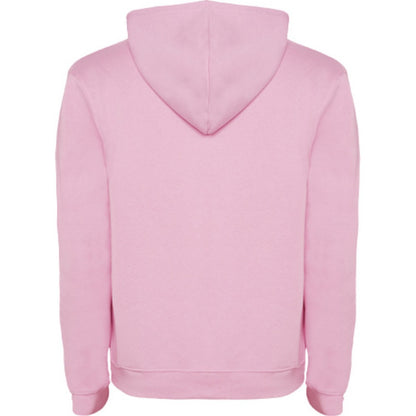 Light Pink-Grey Marl - Back - Roly Mens Urban Hoodie