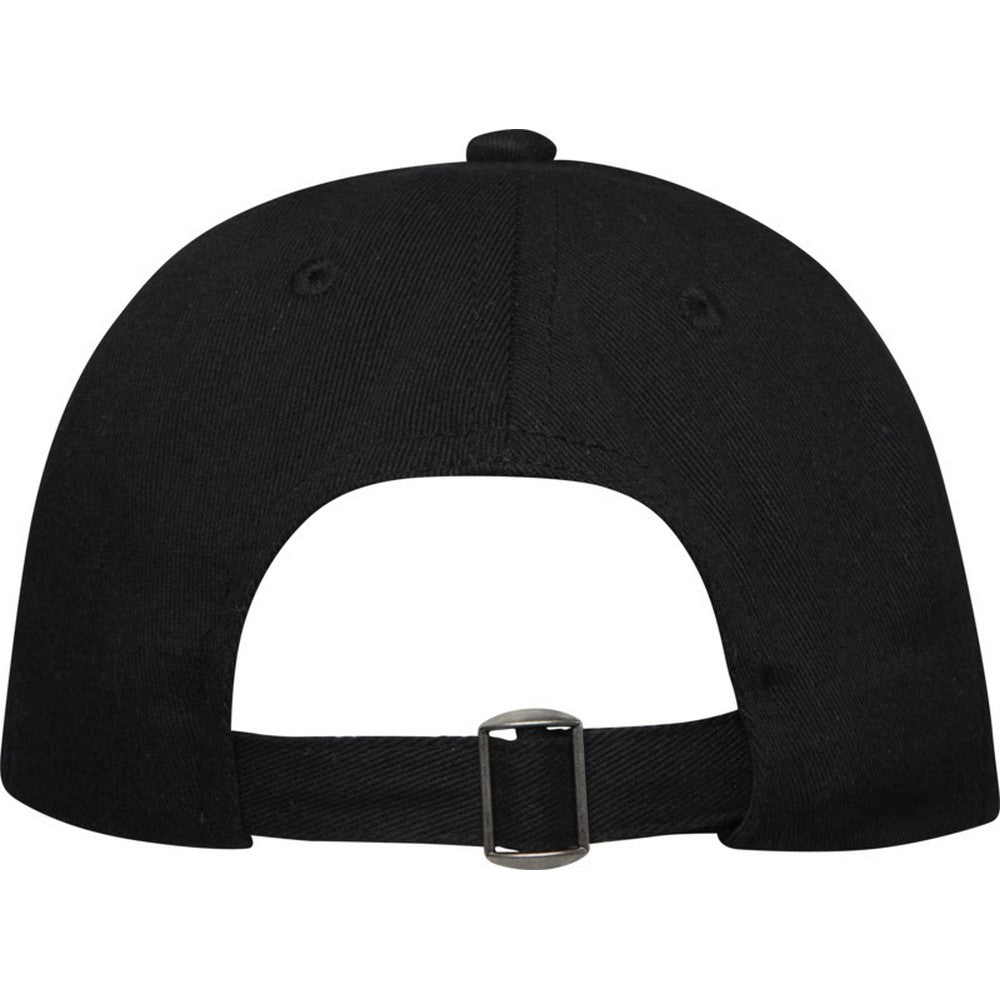 Solid Black - Back - Elevate NXT Unisex Adult Onyx Aware Recycled 5 Panel Baseball Cap