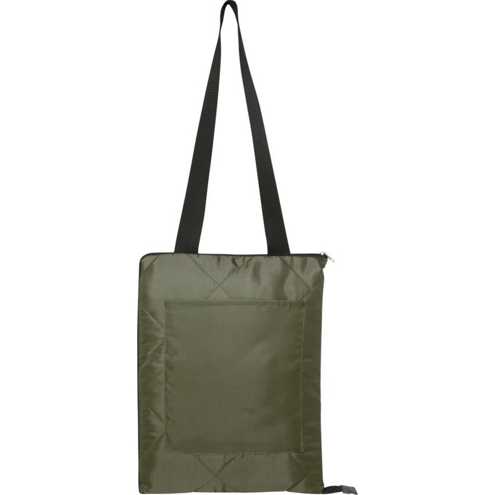 Forest Green - Front - Clary Recycled Polyester Picnic Blanket